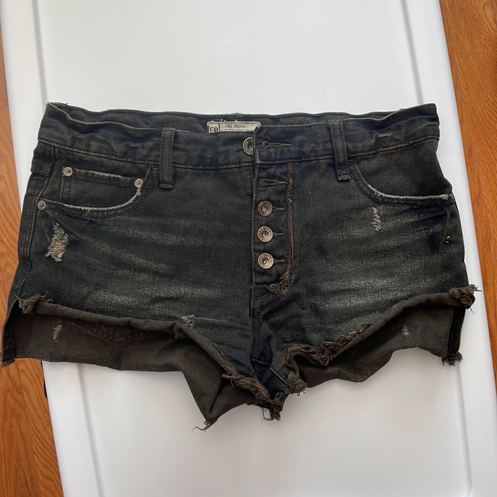 Free people jean short